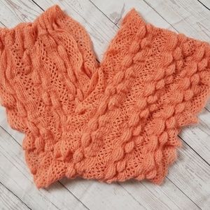 WINTER CLEARANCE Peach Infinity Scarf